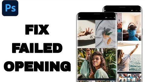 How To Fix And Solve Failed Opening On Photoshop Express Photo Editor App | Easy Fix
