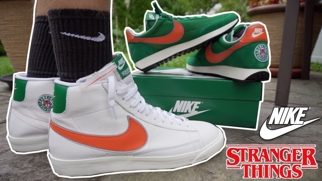 stranger things nike collab release date