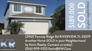 Recently Sold - 12960 Fennway Ridge Dr, RIVERVIEW, FL 33579 - KerinRealty