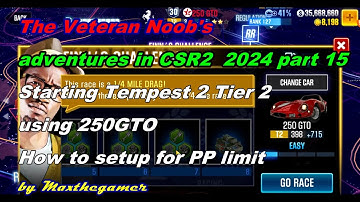 CSR 2 | CSR Racing 2, Veteran Noob