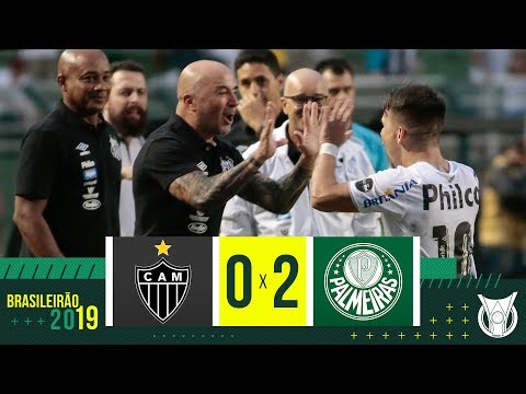 Atlético-MG 0 x 2 Palmeiras - Melhores momentos - Campeonato Brasileiro (12/05/2019)