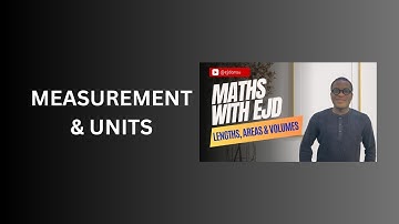 1. Measurement & Units