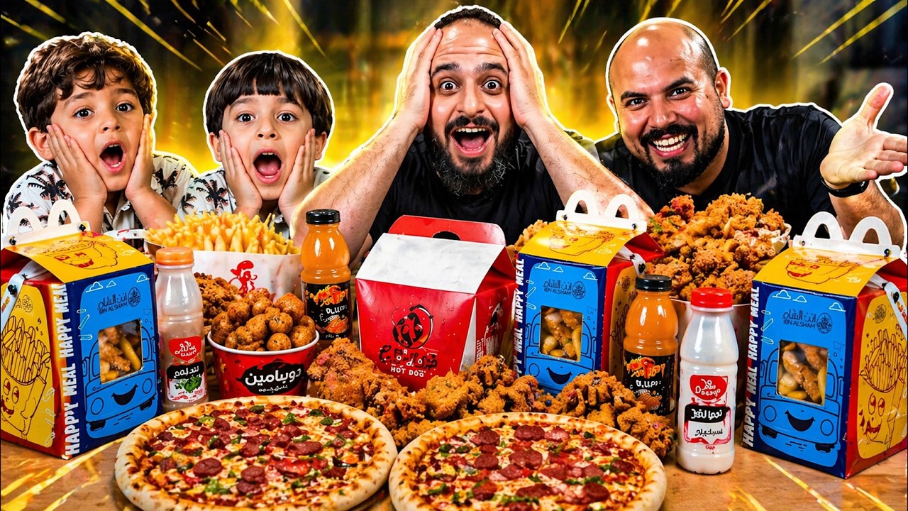 ⁣كرات ممبار 😭🍡  أغلى قطعة فرايد تشيكن 😳🍗 أغرب وجبات هابي ميل للأطفال 🍟🎁
