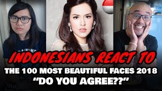 The 100 Most Beautiful Faces Of 2018 Reaction