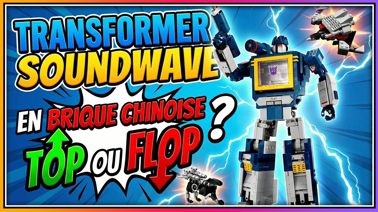 Le clone LEGO chinois de Soundwave : Est-ce vraiment une bonne affaire ?