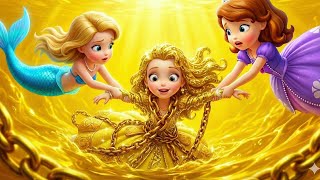 Sofia Trapped in the Golden Abyss! 💛🌊 A Pirate Curse Beneath the Sea | Sofia the First Animation