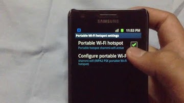How to Hotspot/Tether Samsung Galaxy S2 or any Android Smart Phone