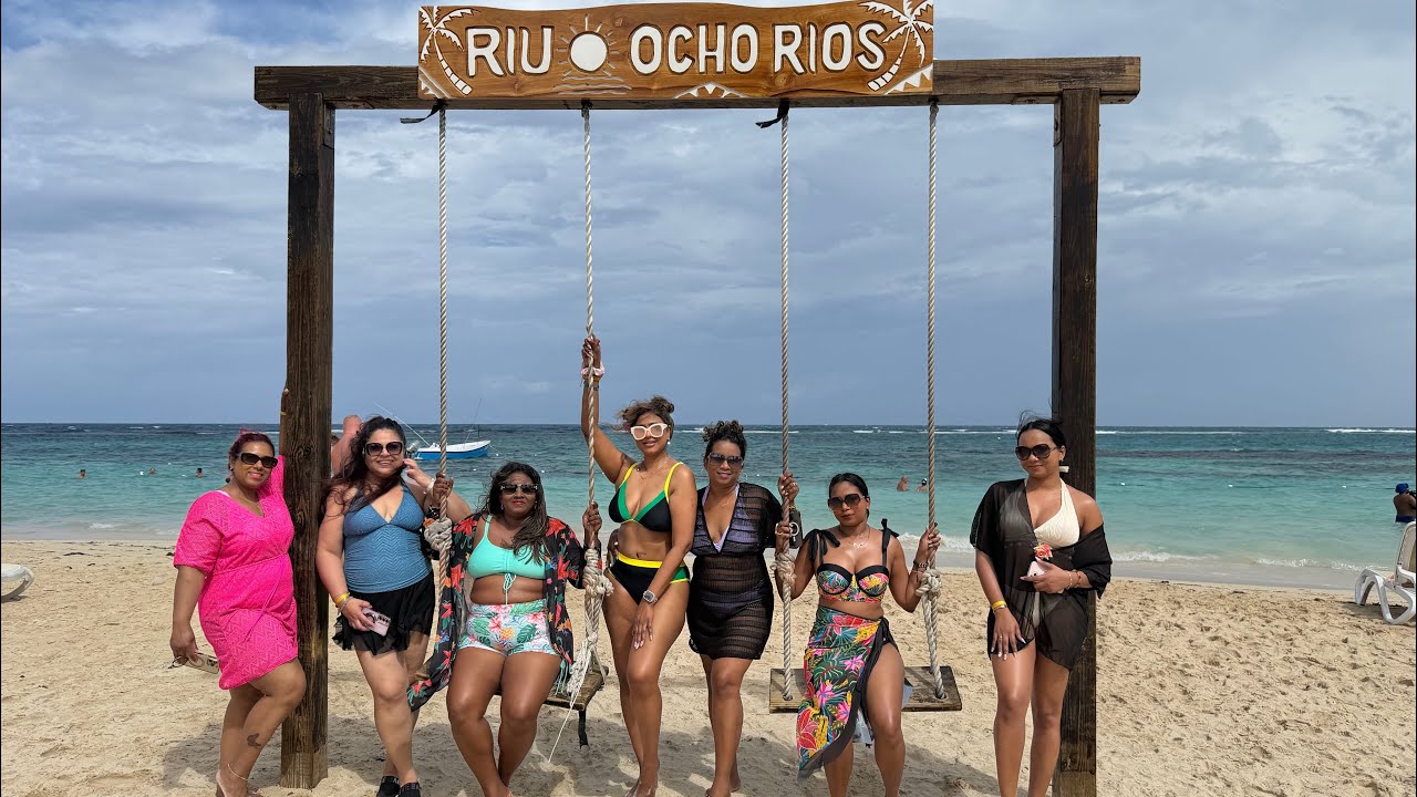 ❤️ 🇯🇲 JAMAICA BEACH|| POOL|| WATERPARK|| Beautiful day at RIU, OCHO RIOS ❤️ 🇯🇲 