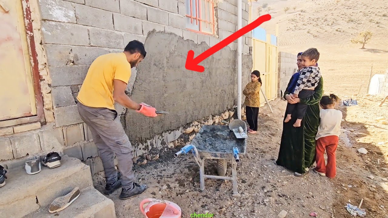 From Storm to Calm: How Majid and Mahtab Made Their Home Walls Strong