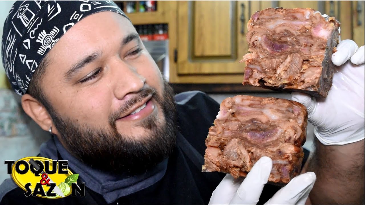 CHICHARRÓN PRENSADO guisado PERFECTO