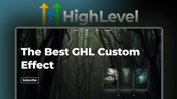 THE BEST Custom Effect for your GoHighLevel Website