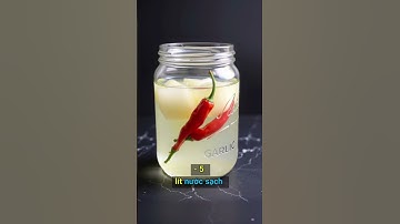 🌶️ Mẹo Diệt Rệp, Sâu Bọ Bằng Tỏi & Ớt – Làm Thuốc Trừ Sâu Sinh Học Hiệu Quả! #shorts