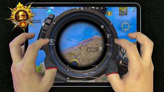 Handcam 🔥 iPad Pro M2 (120fps) PUBG Test 6 Finger Claw 🔥 Sensitivity/ Control 🔥