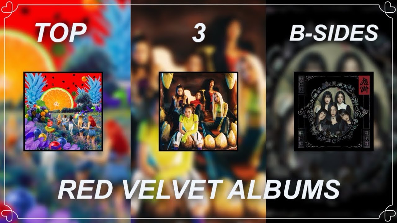 My Top 3 Red Velvet B-Sides from Each Album