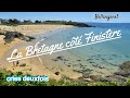 Plage de bellangent  cloharscarnot  sandy beach  le pouldu  finistre  bretagne sud  france