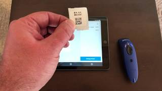 Socket Mobile S740 scanner and QR Codes is compatible with Square