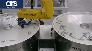 FlexiBowl® | Flexible Feeders  [Metal Parts feeding System: screws, ring nuts, washers]