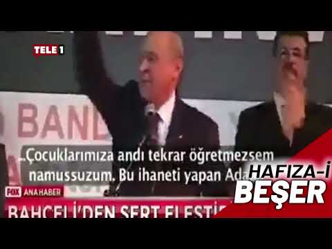 Devlet Bahçeli'nin sert çıkışı HÜDA-PAR birlikteliğini hatırlattı...