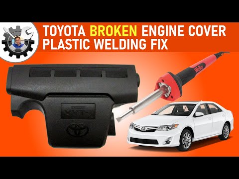 Broken Toyota Engine Cover Repair