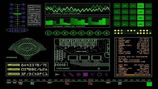 BORG Simulated Computer Data, 1 HOUR with AUDIO