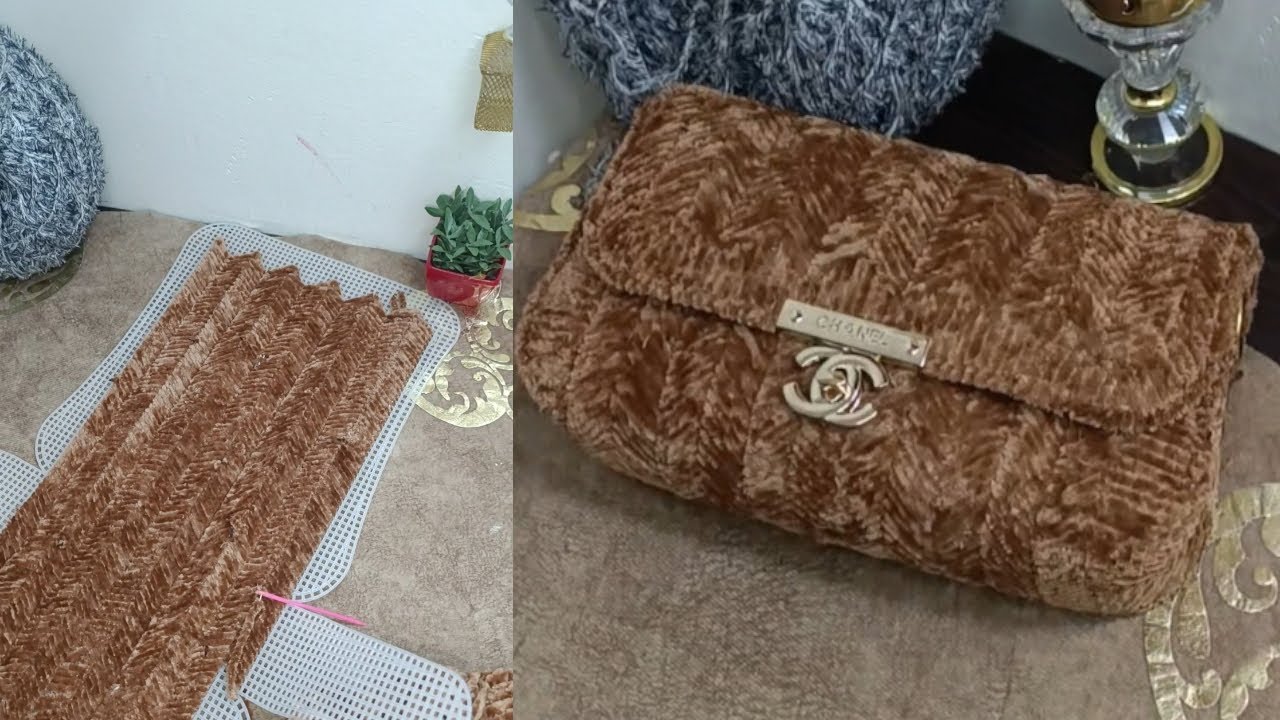 للمبتدئين فيديو كامل ومختصر بدون اجزاء|طريقه عمل شنطه من الشبك البلاستيك (الكنافا) #kanvascanta