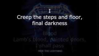 Metallica - Creeping Death Lyrics (HD)