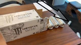 Monster Energy Zero Ultra vs. Red White & Blue Razz: Taste Test & Review