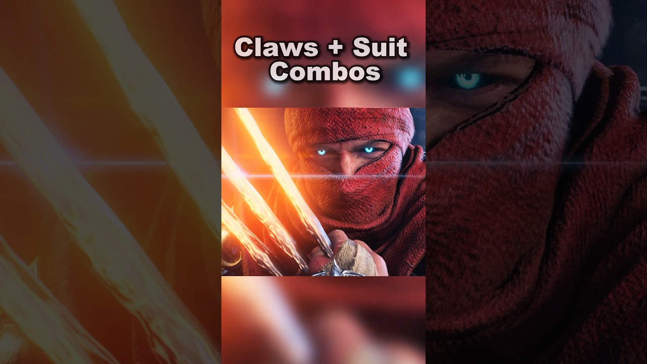 ⁣Wolverine Claws + Suit Combos part 2 #wolverine #gaming