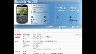 Motorola Defy Pro XT560 PRICE AND SPECIFICATION