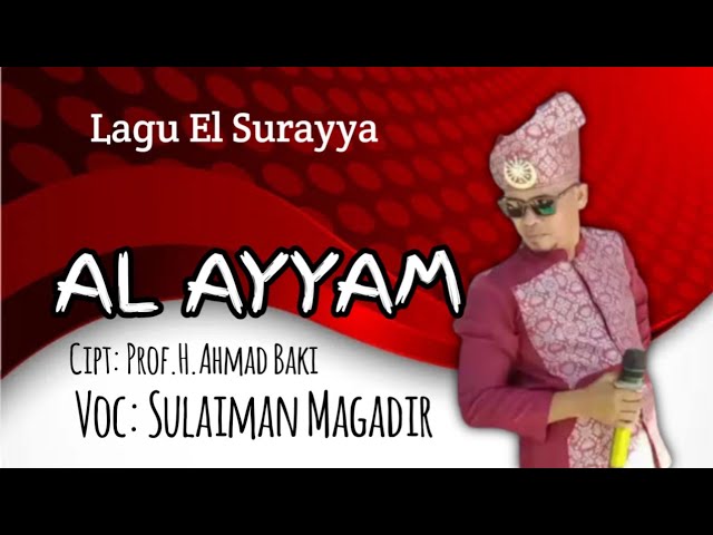 AL AYYAM | ELSURAYYA AHMAD BAKI | SULAIMAN MAGADIR COVER class=