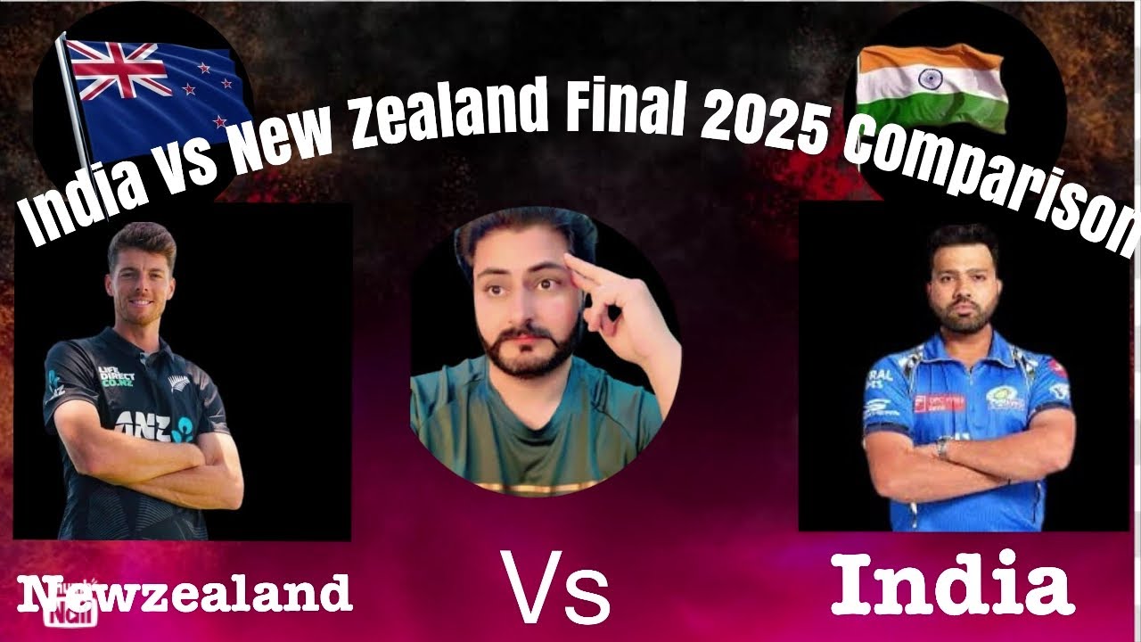 India Vs New zealand Final ICC Champions Trophy 2025 - YouTube