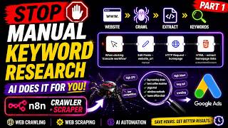 Build an AI Keyword Research Agent with n8n | Part 1: Homepage Crawling and Scraping