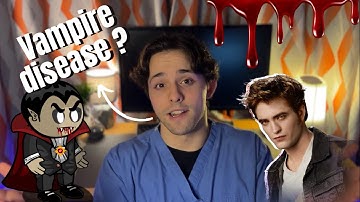 The disease that inspired the vampire myth? Porphyria Cutanea Tarda