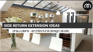 Side Return Extensions Are Hot - Interior Design Tips Ideas From Draw Plans 
