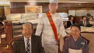 米寿のお祝いON 飛鳥Ⅱ