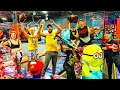 OVERNIGHT AT TRAMPOLINE PARK! (WINNING TEAM GETS $10,000)