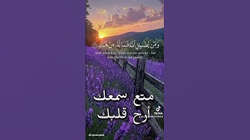 ✨تلاوة تهزّ الروح | ﴿أَلَيْسَ اللَّهُ بِكَافٍ عَبْدَهُ﴾| الزمر:36🤍