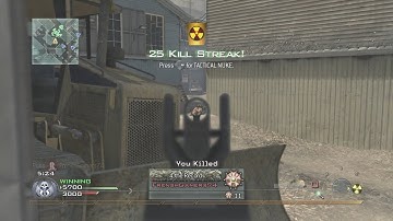 MW2 Quarry Nuke - Best Burst Weapon Ever