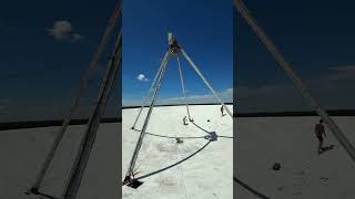 Ever wondered what it looks like on top of an Abandoned Telescope Dish? #urbex #shorts @Free4All