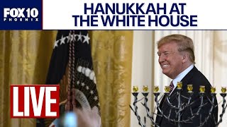 🔴 LIVE: President Trump Celebrates Hanukkah at the White House | FOX 10 Phoenix