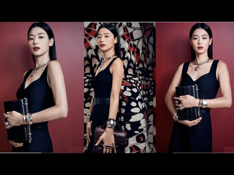 Jun Ji Hyun Alexander MCqueen Store Visit  August 2020