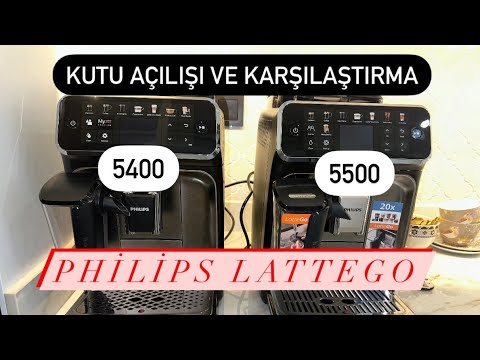 Philips Lattego 5500 Serisi Kutu Açılışı ve İlk Buzlu Kahve