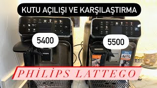 Philips Lattego 5500 Serisi Kutu Açılışı ve İlk Buzlu Kahve