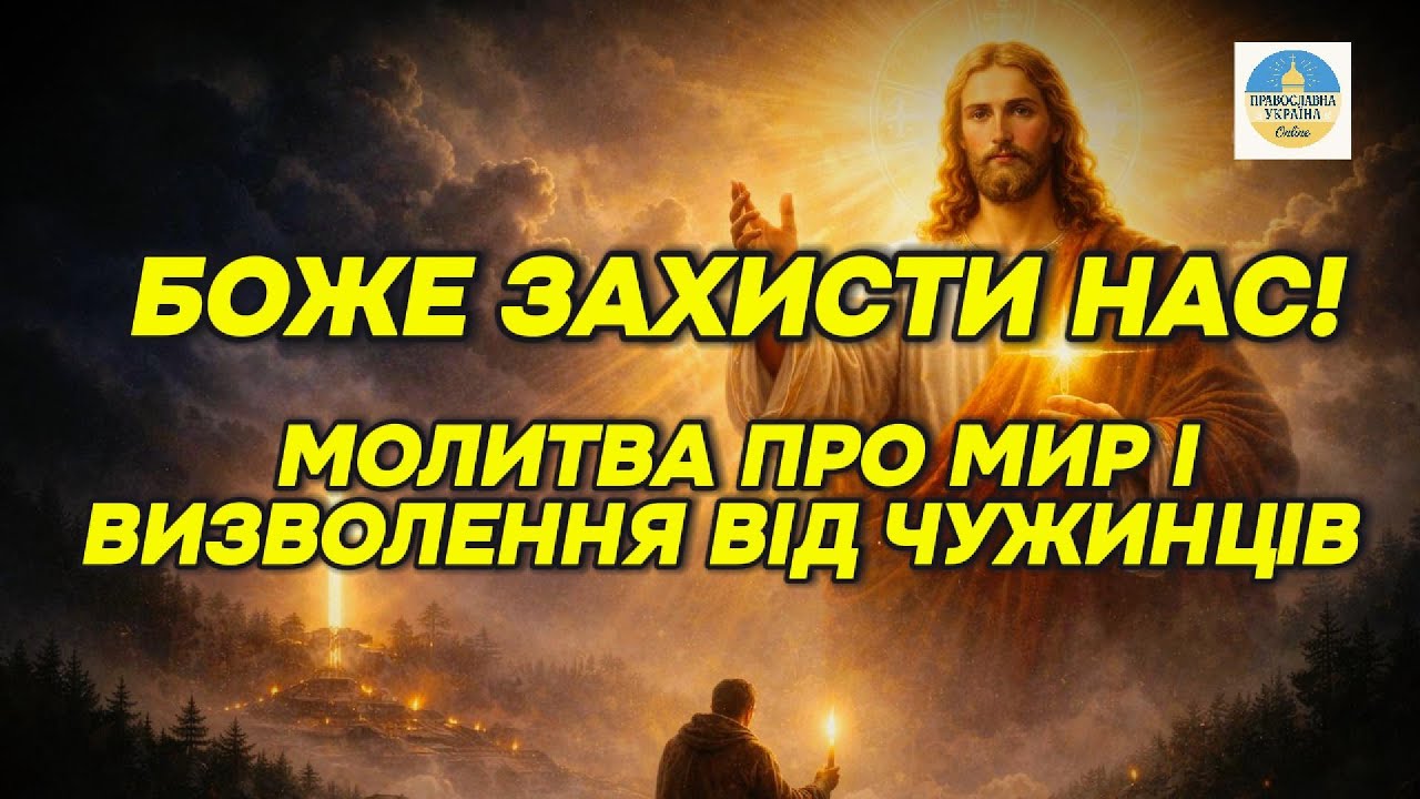 Молитва у час війни — про визволення від чужинців