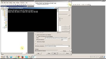 Backup in Maintenance Plan