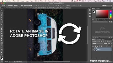 Rotate Photos and Layers in Photoshop — Easy Tricks