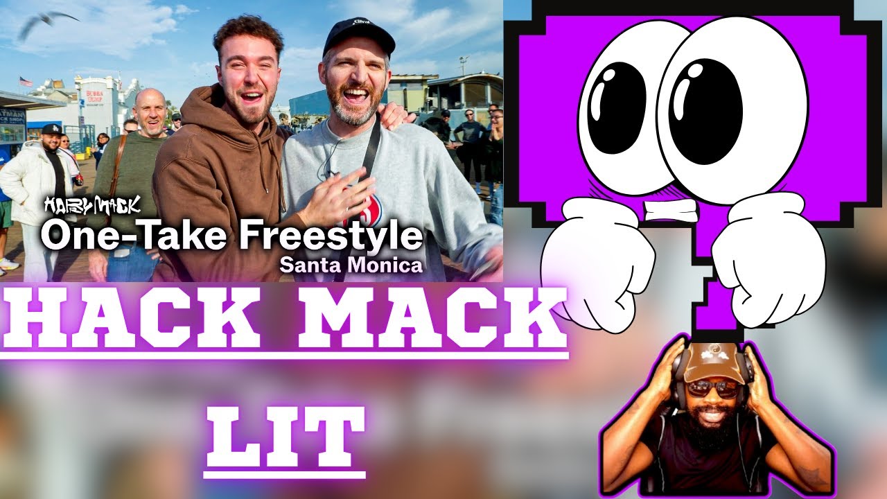 Harry Mack Does Epic 28-Minute One-Take Freestyle in Santa Monica reaction