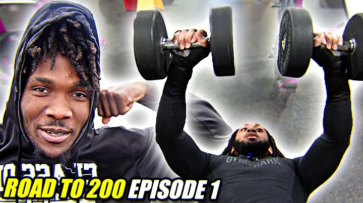 DETAILED CHEST AND SHOULDER WORKOUT/ROAD TO 200 PO...