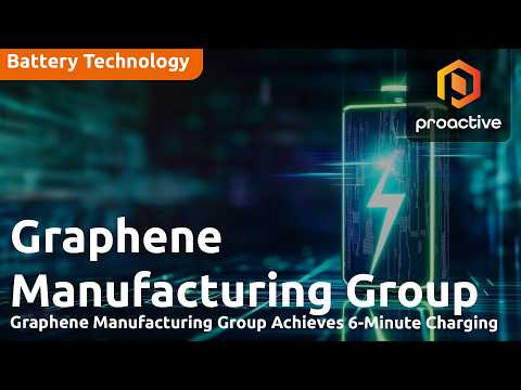 Graphene Manufacturing Group CEO on hitting 1,000 cycles with six-minute charging