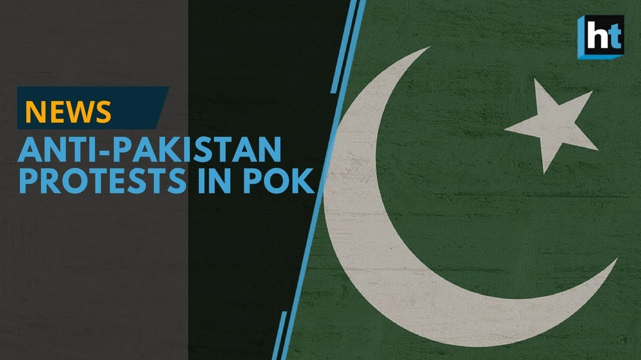 Anti-Pakistan protests in Pakistan occupied Kashmir - YouTube